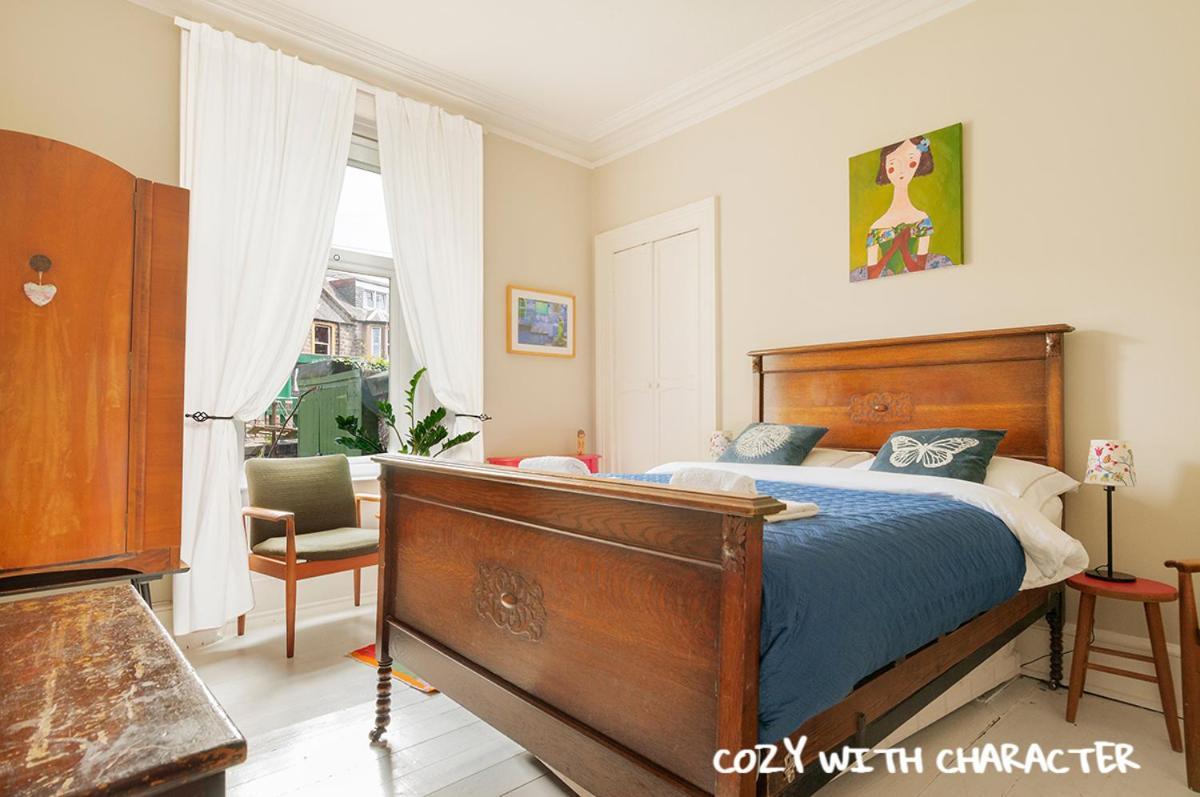 Cozy With Character Vibrant Cottage Style Flat At Leith Links Park Единбург Екстериор снимка