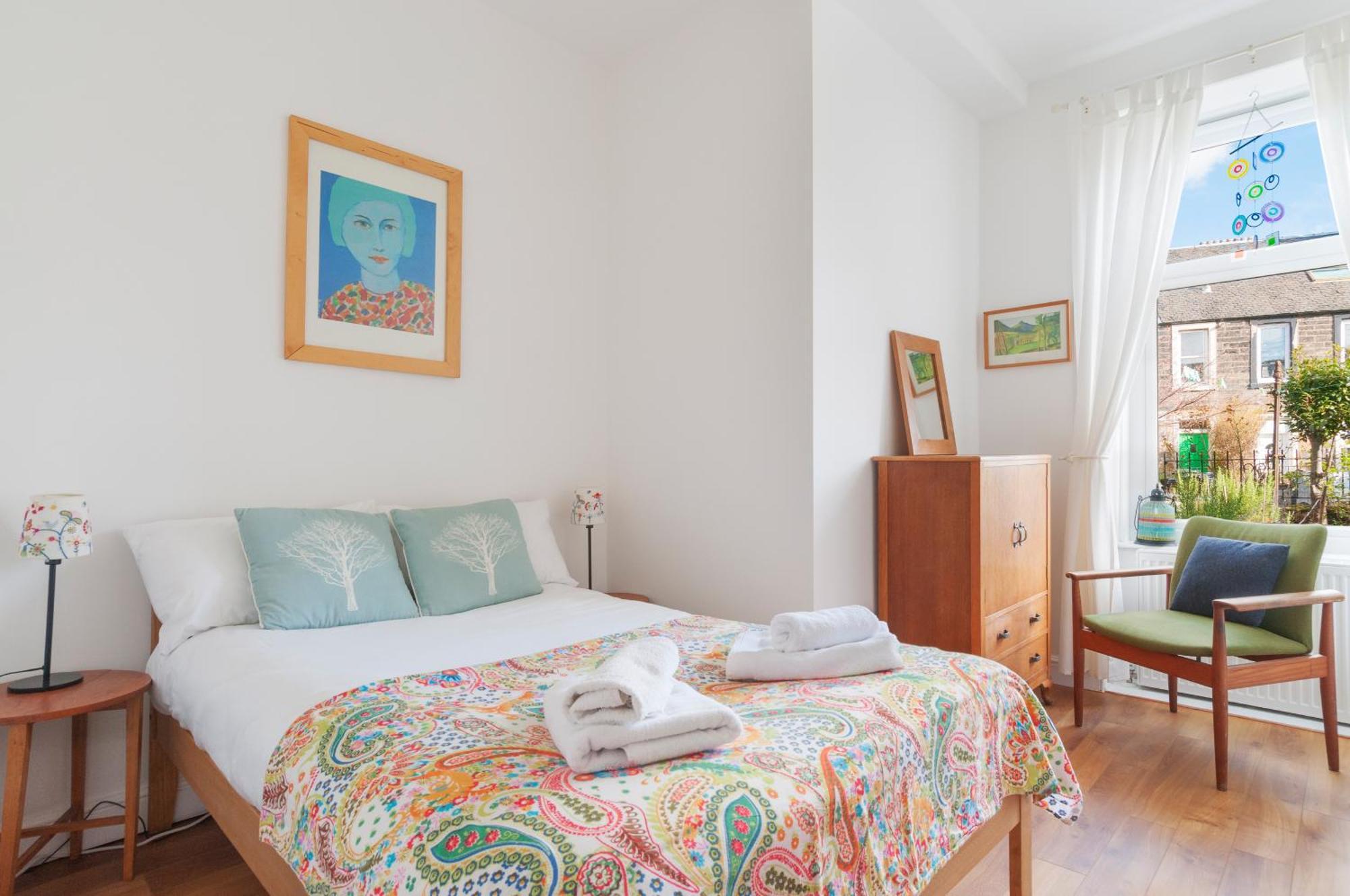 Cozy With Character Vibrant Cottage Style Flat At Leith Links Park Единбург Екстериор снимка